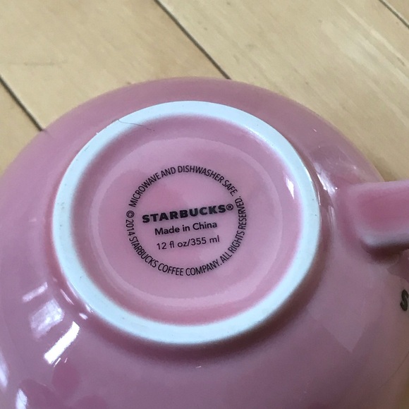 NWOT 2014 STARBUCKS cherry blossom coffee mug - 12oz - Picture 6 of 7